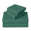 King Pine Green Kathy Ireland 6 Piece Brushed Microfiber Sheet Set