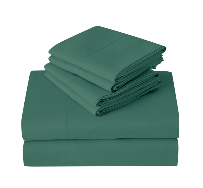Kathy Ireland 6 Piece Brushed Microfiber Sheet Set