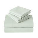 Twin Pistachio Green Kathy Ireland 6 Piece Brushed Microfiber Sheet Set