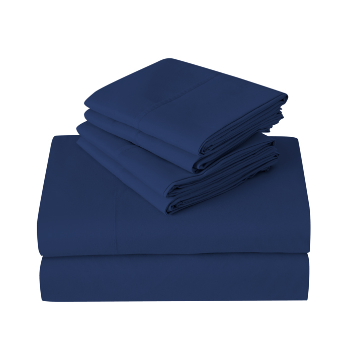 Kathy Ireland 6 Piece Brushed Microfiber Sheet Set