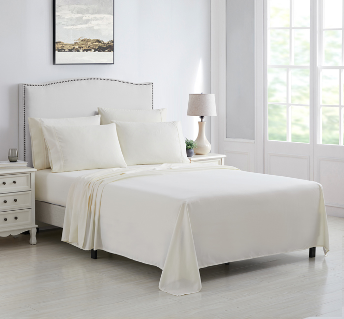 Kathy Ireland 6 Piece Brushed Microfiber Sheet Set