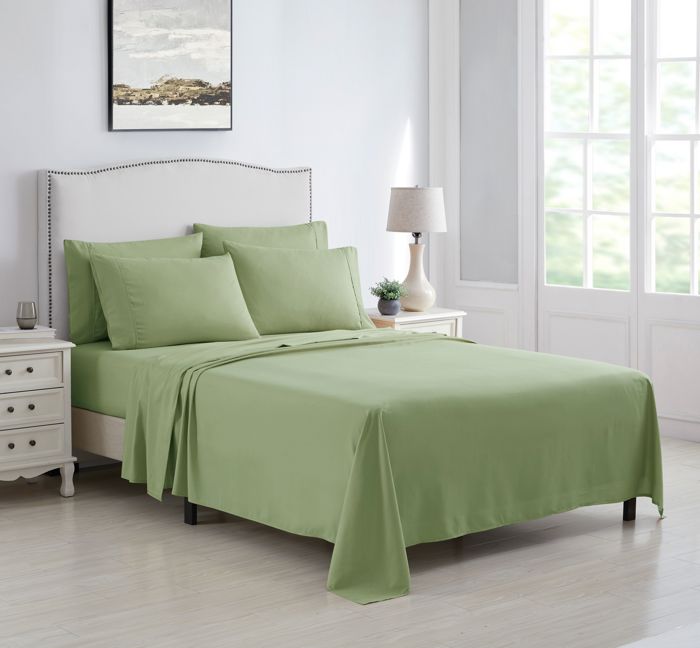 Kathy Ireland 6 Piece Brushed Microfiber Sheet Set
