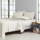 California King Ivory Bamboo 2000 Count 6-Piece Luxury Sheet Set