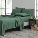 Full/Double Emerald Bamboo 2000 Count 6-Piece Luxury Sheet Set