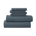Full/Double Stone Bamboo 2000 Count 6-Piece Luxury Sheet Set