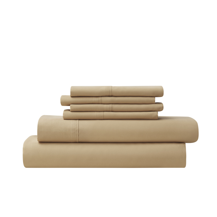 Bamboo 2000 Count 6-Piece Luxury Sheet Set
