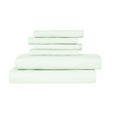 Queen Mint Bamboo 2000 Count 6-Piece Luxury Sheet Set