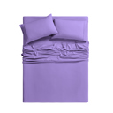 Queen Periwinkle Bamboo 2000 Count 6-Piece Luxury Sheet Set