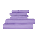 Queen Periwinkle Bamboo 2000 Count 6-Piece Luxury Sheet Set
