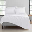 Queen White Bamboo 2000 Count 6-Piece Luxury Sheet Set