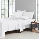Queen White Bamboo 2000 Count 6-Piece Luxury Sheet Set