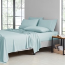 Twin Aqua Bamboo 2000 Count 6-Piece Luxury Sheet Set