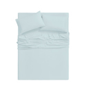 Twin Aqua Bamboo 2000 Count 6-Piece Luxury Sheet Set