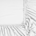 California King White Kathy ireland Lyocell & Linen Blend 4-Piece Sheet Set