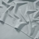 Full/Double Mouse Grey Kathy ireland Lyocell & Linen Blend 4-Piece Sheet Set