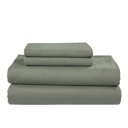 Full/Double Sage Kathy ireland Lyocell & Linen Blend 4-Piece Sheet Set