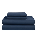 Twin Denim Kathy ireland Lyocell & Linen Blend 4-Piece Sheet Set