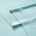 Twin Duck Egg Kathy ireland Lyocell & Linen Blend 4-Piece Sheet Set
