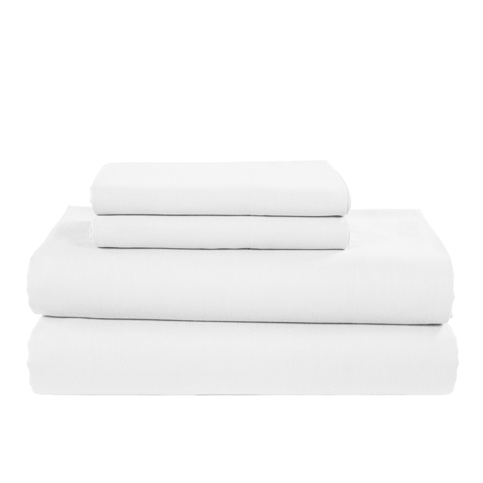 Kathy ireland Lyocell & Linen Blend 4-Piece Sheet Set
