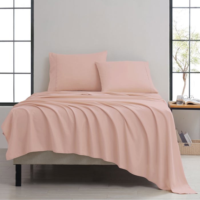Kathy Ireland Twill Weave Luxury 4-Piece Sheet Set