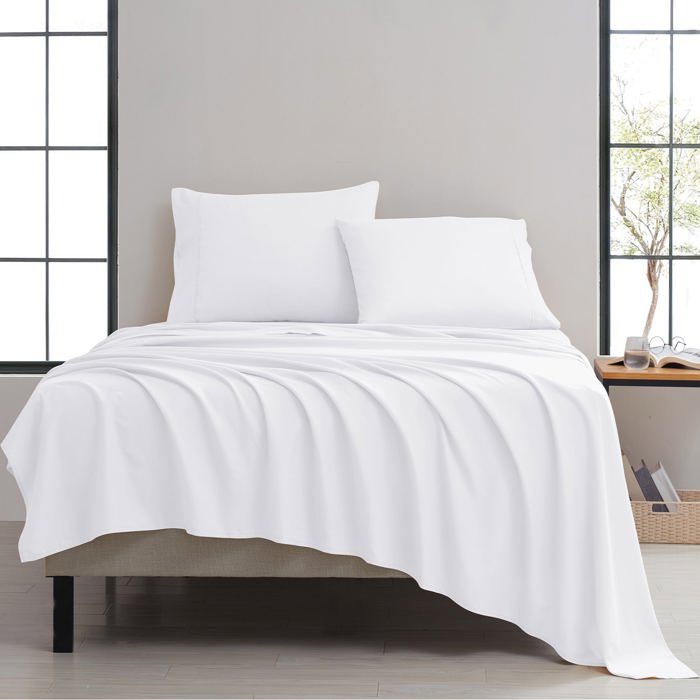 Kathy Ireland Twill Weave Luxury 4-Piece Sheet Set