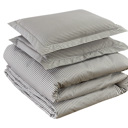 Full/Double Oxford Bibb Home 1800 Series Egyptian Luxury 3 pc Duvet Cover Set