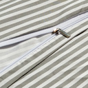 King Oxford Bibb Home 1800 Series Egyptian Luxury 3 pc Duvet Cover Set