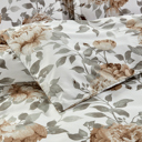 King Wildflower Bibb Home 1800 Series Egyptian Luxury 3 pc Duvet Cover Set