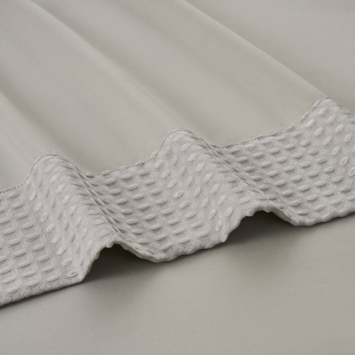 Kathy Ireland 4 Piece Waffle Hem Sheet Set