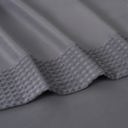 King Grey Kathy Ireland 4 Piece Waffle Hem Sheet Set
