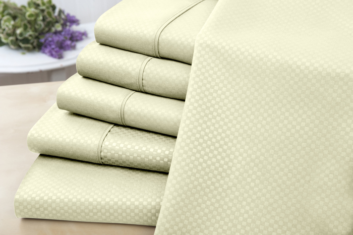 US Army 6 Piece Embossed Check Sheet Set