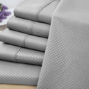 King Silver US Army 6 Piece Embossed Check Sheet Set