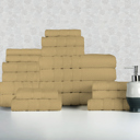 Other Popcorn Linen Bibb Home 18 Piece Egyptian Cotton Towel Set