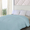 Twin Aqua Bibb Home Goose Down Alternative Comforter