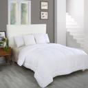Twin White Bibb Home Goose Down Alternative Comforter