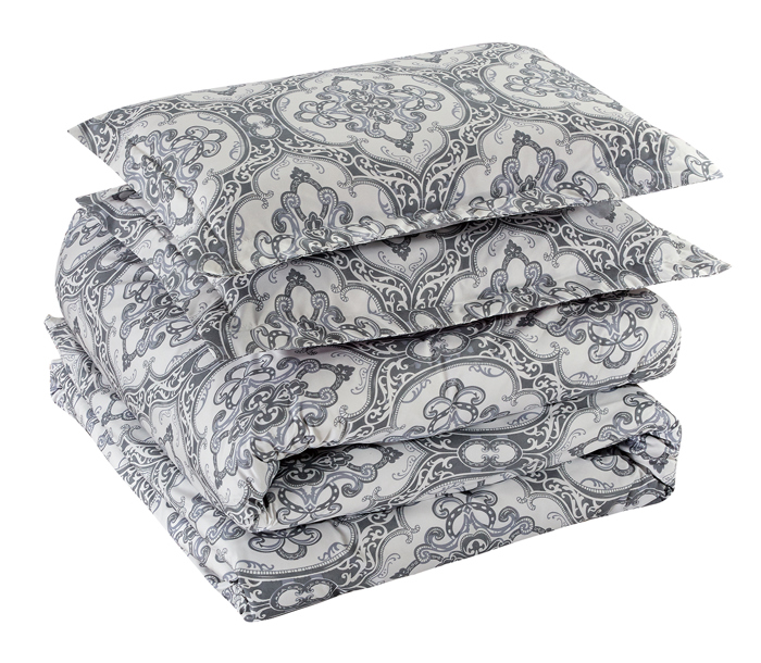 Bibb Home 4 Piece Solid Quilt Set with Cushion