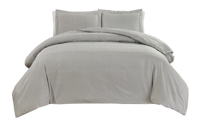 Bibb Home 4 Piece Solid Quilt Set with Cushion