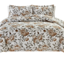 King Silver Bibb Home 4 Piece Solid Quilt Set with Cushion