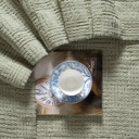 Decorative Throw Sage Kathy Ireland Oversized Chenille Polyester Fringed Basket Throw 50? X 70?