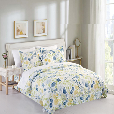 Bibb Home 8 Piece Comforter Set with Decorative Pillows