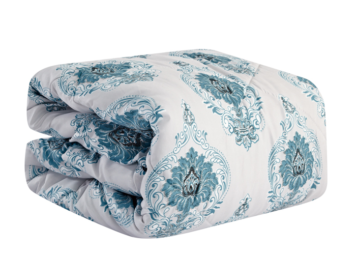 Bibb Home 8 Piece Comforter Set with Decorative Pillows