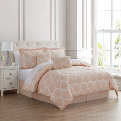 Kathy Ireland 6 Piece Trellis Oversized Comforter Set