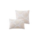 Queen Blush Kathy Ireland 6 Piece Trellis Oversized Comforter Set