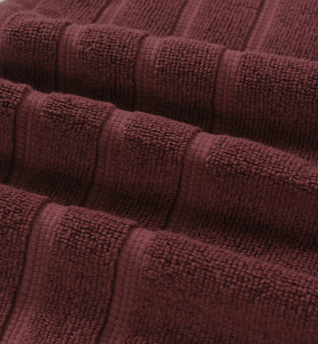 Bibb Home 18 Piece Zero Twist Egyptian Cotton Towel Set