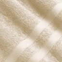 8-piece Ivory Bibb Home 18 Piece Zero Twist Egyptian Cotton Towel Set
