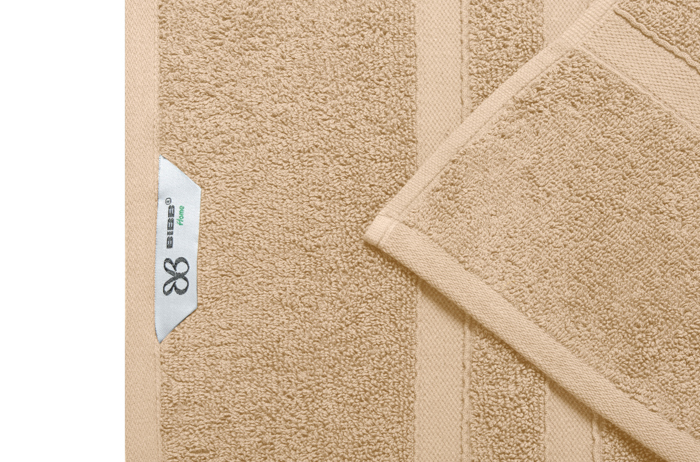 Bibb Home 18 Piece Zero Twist Egyptian Cotton Towel Set
