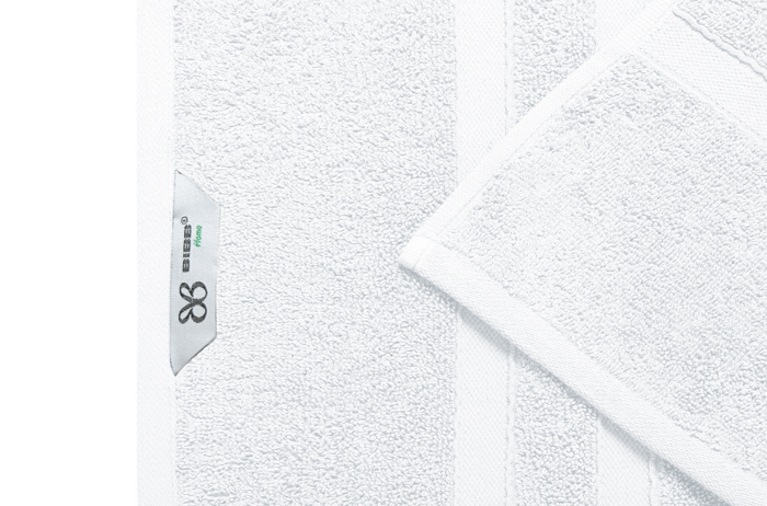 Bibb Home 18 Piece Zero Twist Egyptian Cotton Towel Set