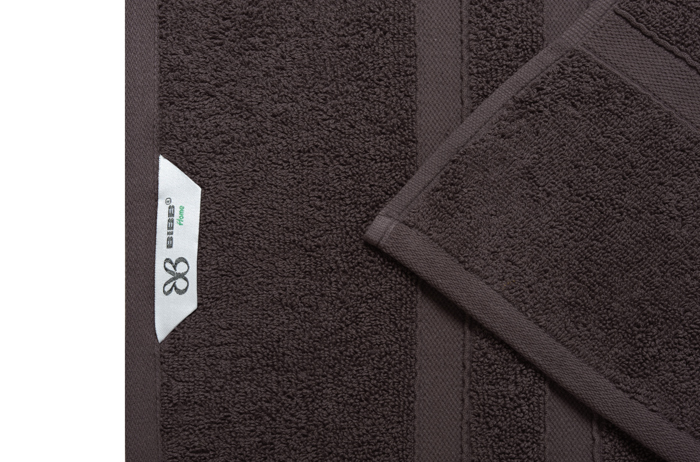 Bibb Home 6-Piece Zero Twist Egyptian Cotton Towel Set