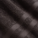6-piece Grey Bibb Home 6-Piece Zero Twist Egyptian Cotton Towel Set