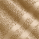6-piece Linen Bibb Home 6-Piece Zero Twist Egyptian Cotton Towel Set